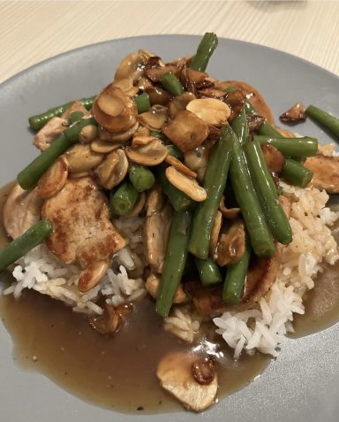 Rezept: Stir Fry Schweinefilet mit Soja-Pflaumesauce